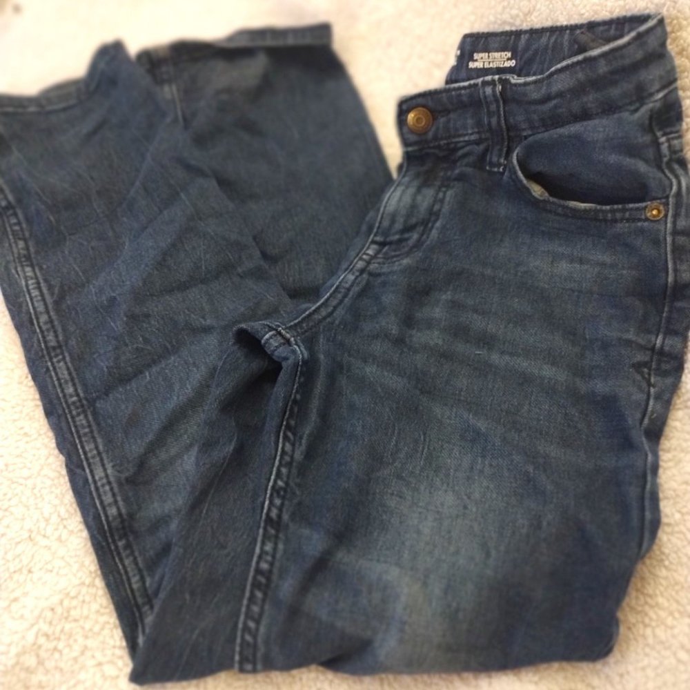 Cat & Jack jeans boys size 12 adjustable waist